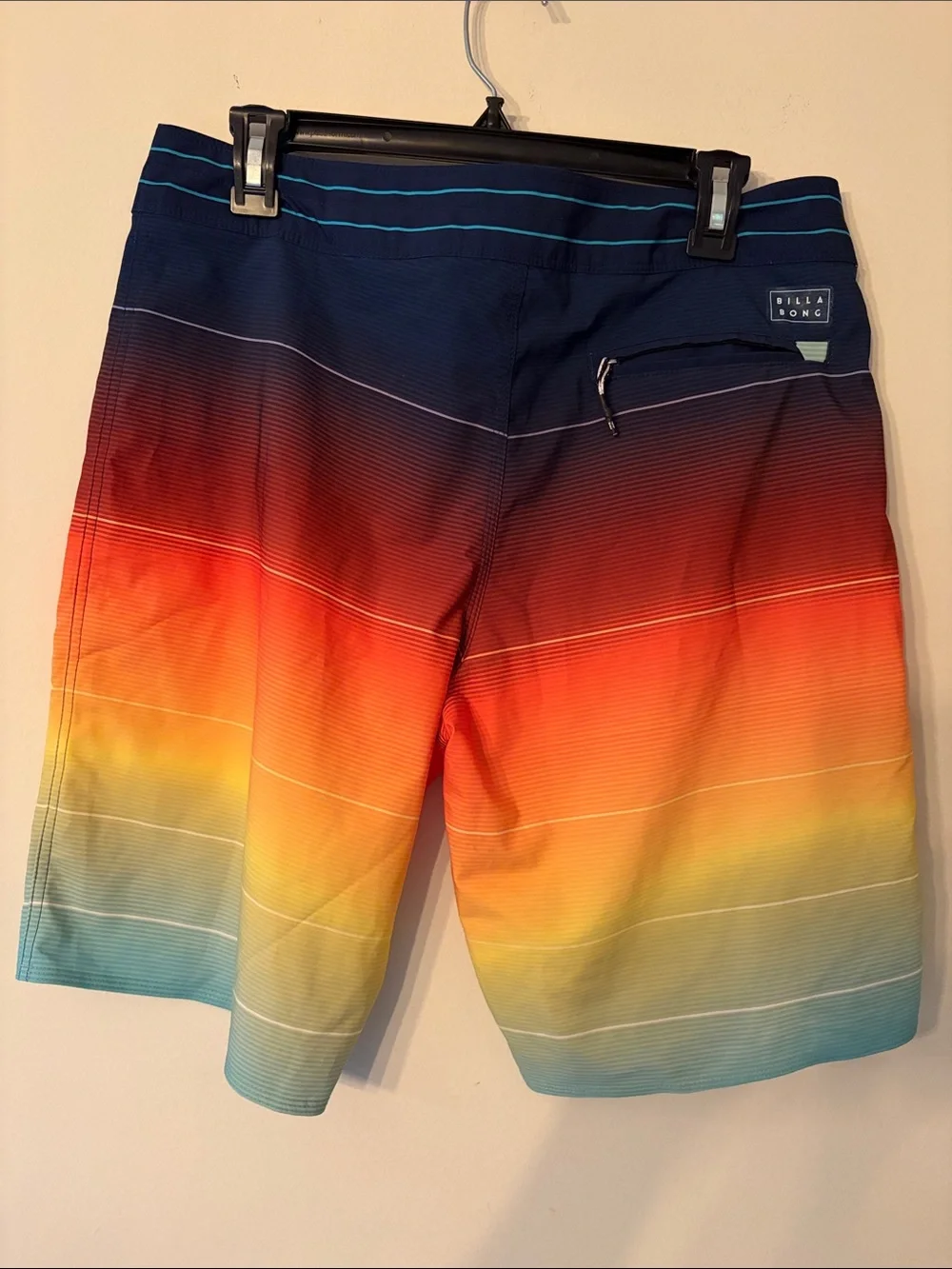 Billabong Men’s Ombré Sunset Boardshorts - EUC - Size 33